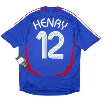 2006-07 France Home Shirt Henry #12 (L)