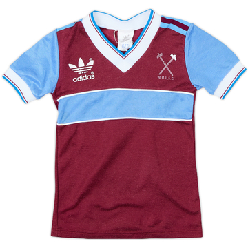 1983-85 West Ham Home Shirt - 5/10 - (3-4 Years)