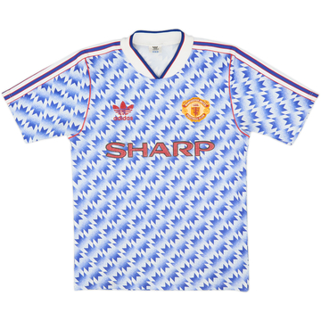 1990-92 Manchester United Away Shirt - 8/10 - (S)