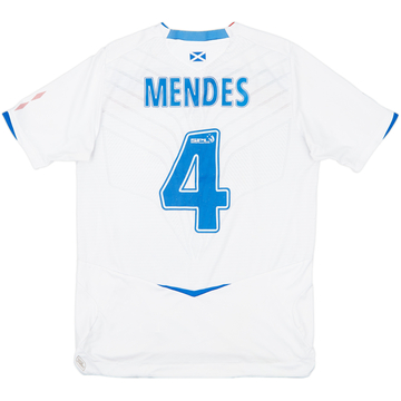 2008-09 Rangers Away Shirt Mendes #4 - 5/10 - (M)