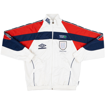 1998-99 England Umbro Track Jacket - 6/10 - (S)