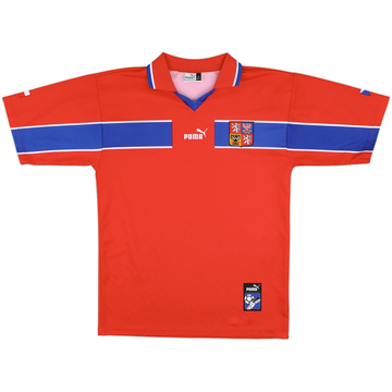 1998-00 Czech Republic Basic Home Shirt - 8/10 - (L)