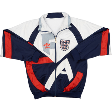 1990-92 England Umbro Track Jacket - 8/10 - (M.Boys)
