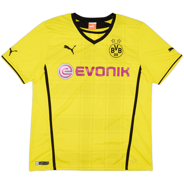 2013-14 Borussia Dortmund Home Shirt - 8/10 - (XL)