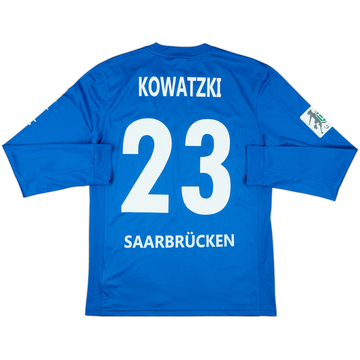 2014-15 FC Saarbrucken Frauen Match Issue Home L/S Shirt Kowatzki #23