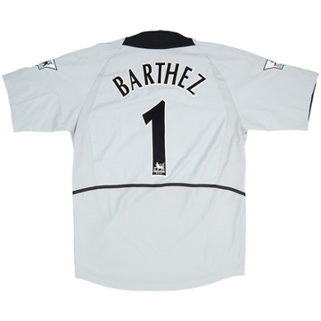 2002-04 Manchester United GK S/S Shirt Barthez #1 - 8/10 - (XL)
