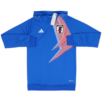 2022-23 Japan adidas Hooded 1/4 Zip Drill Top (S)