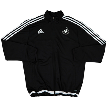 2015-16 Swansea City adidas Track Jacket - 8/10 - (XL)