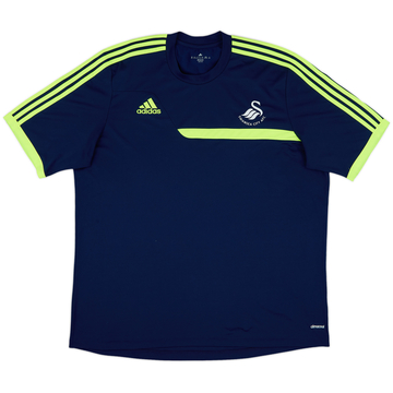 2013-14 Swansea City adidas Training Shirt - 10/10 - (XXL)