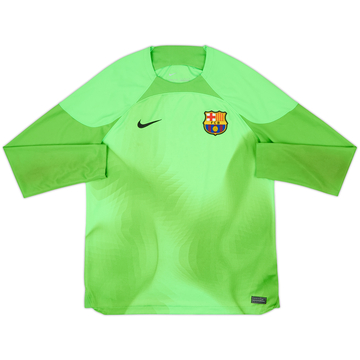 2022-23 Barcelona GK Shirt - 8/10 - (L)