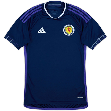 2022-23 Scotland Home Shirt - 8/10 - (XS)