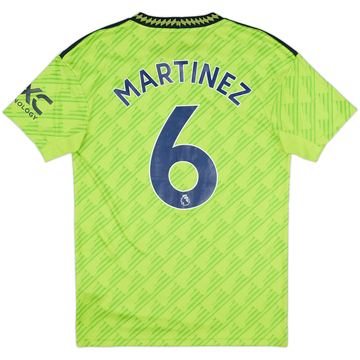 2022-23 Manchester United Third Shirt Martinez #6 - 8/10 - (S)