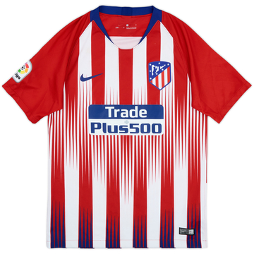 2018-19 Atletico Madrid Home Shirt - 7/10 - (S)