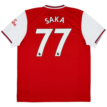 2019-20 Arsenal Home Shirt Saka #77 - 10/10 - (XL)