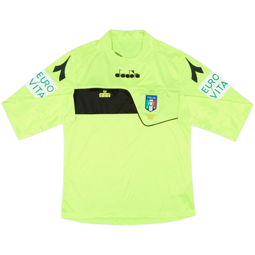2018-19 Italy Diadora Referee L/S Shirt - 7/10 - (L)