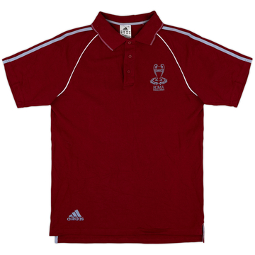 2009 adidas 'Roma Finale 2009' Promotional Polo Shirt - 9/10 - (L)