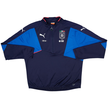 2014-15 Italy Puma 1/2 Zip Drill Top - 6/10 - (XL)