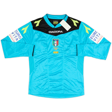 2015-16 Italy Diadora Referee L/S Shirt (S)