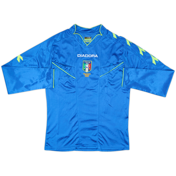 2000s Italy Diadora Referee L/S Shirt - 9/10 - (S)