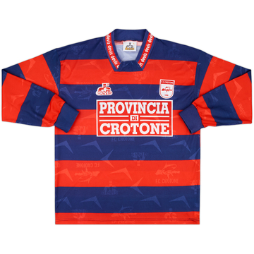 1998-99 Crotone Match Issue Home L/S Shirt #3