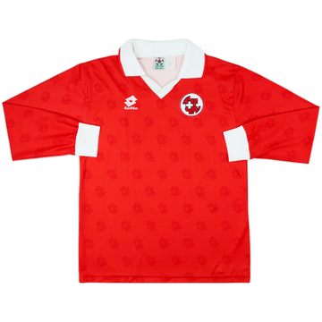 1994-96 Switzerland Home L/S Shirt - 9/10 - (L)