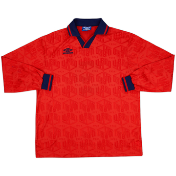 1990s Umbro Template L/S Shirt #3 - 9/10 - (XL)