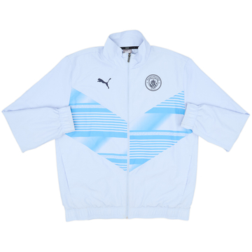 2021-22 Manchester City Puma Track Jacket - 8/10 - (L)