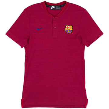 2018-19 Barcelona Nike Polo Shirt - 9/10 - (S)