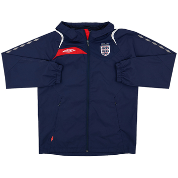 2007-09 England Umbro Hooded Rain Jacket - 8/10 - (L)
