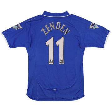 2001-03 Chelsea Home Shirt Zenden #11 - 5/10 - (S)
