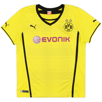 2013-14 Borussia Dortmund Home Shirt - 7/10 - (Women's XL)