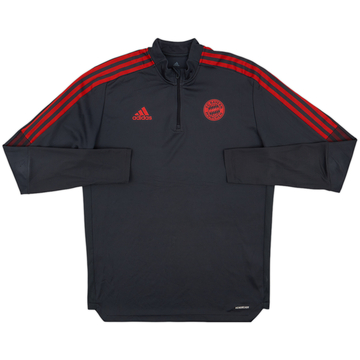 2021-22 Bayern Munich adidas 1/4 Zip Training Top - 8/10 - (L)