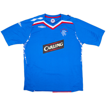 2007-08 Rangers Home Shirt - 6/10 - (XL)