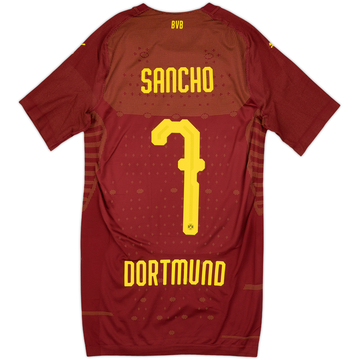 2018-19 Borussia Dortmund Authentic Third Shirt Sancho #7 (L)