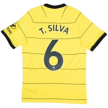 2021-22 Chelsea Away Shirt T.Silva #6 (S)