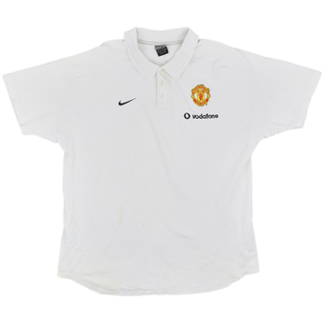 2004-05 Manchester United Nike Polo Shirt - 5/10 - (L)
