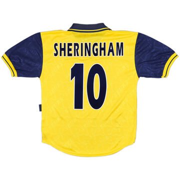 1995-97 Tottenham Third Shirt Sheringham #10 - 8/10 - (S)