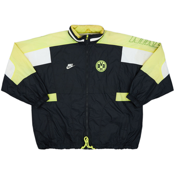 1995-96 Borussia Dortmund Nike Hooded Rain Jacket - 6/10 - (XXL)
