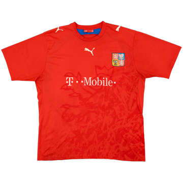 2006-08 Czech Republic Basic Home Shirt - 5/10 - (XL)