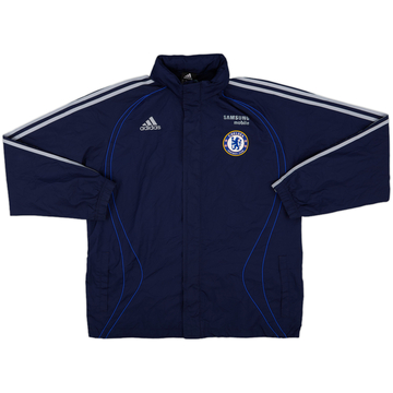2007-08 Chelsea adidas Hooded Rain Jacket - 8/10 - (M)