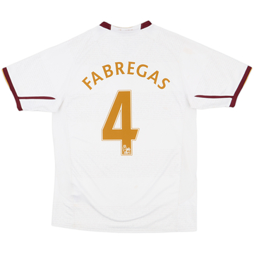 2007-08 Arsenal Away Shirt Fabregas #4 - 7/10 - (S)