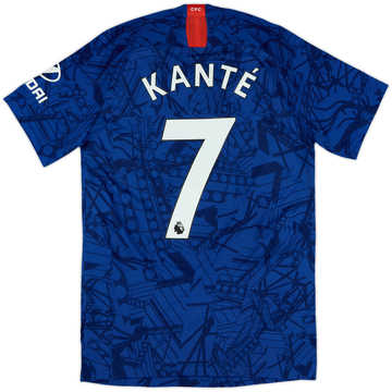 2019-20 Chelsea Authentic Home Shirt Kante #7 - 7/10 - (S)