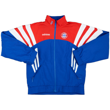 1995-96 Bayern Munich adidas Padded Bench Coat - 8/10 - (M.Boys)