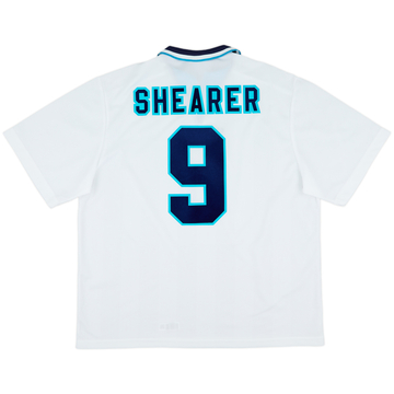 1995-97 England Home Shirt Shearer #9 - 10/10 - (XXL)