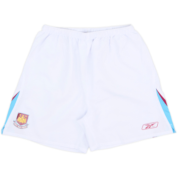 2005-07 West Ham Home Shorts - 7/10 - (XS)