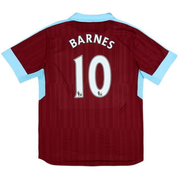2016-17 Burnley Home Shirt Barnes #10 - 9/10 - (XL)