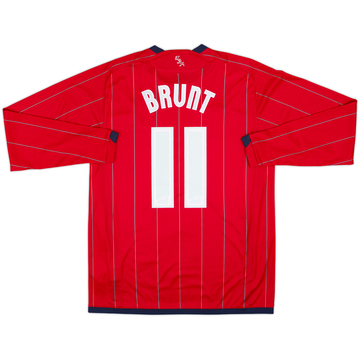 2009-10 West Brom Away L/S Shirt Brunt #11 - 9/10 - (M)