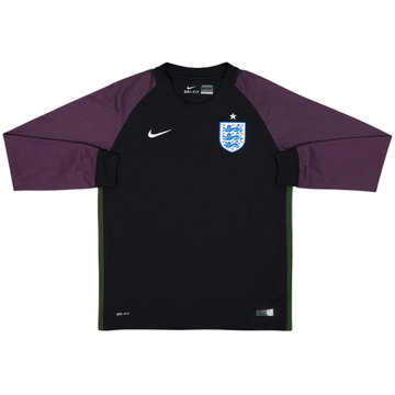 2016-18 England GK Shirt - 10/10 - (L.Boys)