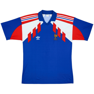 1990-92 France Home Shirt - 9/10 - (L/XL)