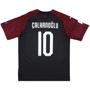 2018-19 AC Milan Third Shirt Calhanoglu #10 - 9/10 - (L)